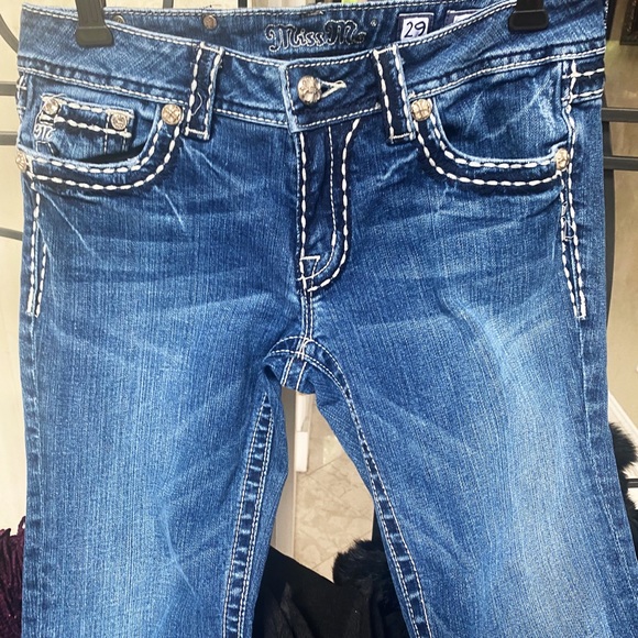Miss Me Denim JP5014 Boot Cut Jeans size 29 - Picture 2 of 4
